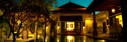 The Bell / Pool villa resort/ Phuket visual identity and photography